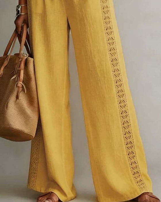 Todelt Sæt Hollow Out Halter