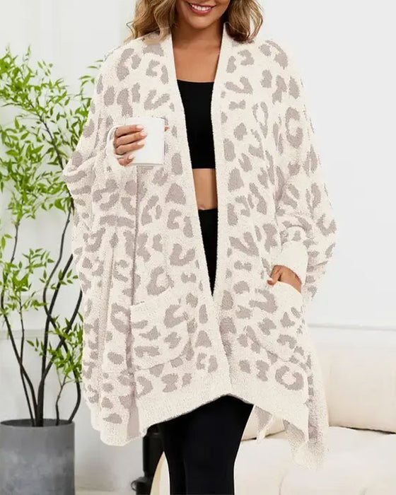 Cardigan Lomme Casual Lang Ærme