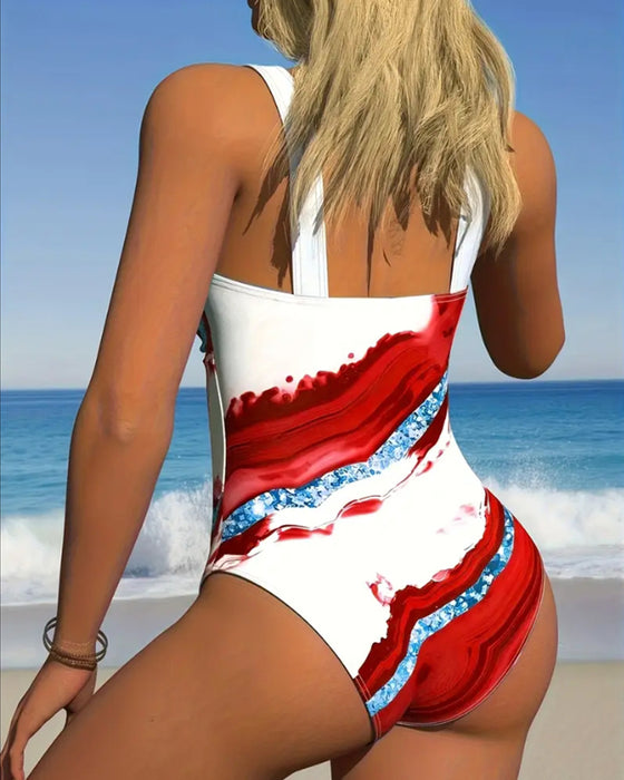Bikini One Piece Trykt