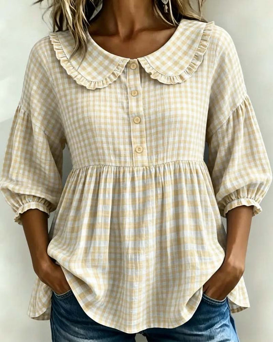 Bluse Peter Pan Kraveternet Taljeret