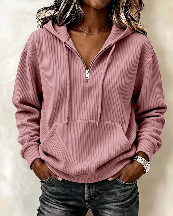 Hoodie Mode Lang Ærme