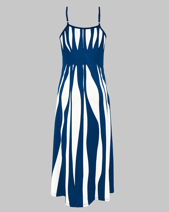 Kjole Temperamentsfuld Og Moderne V-Hals Seler