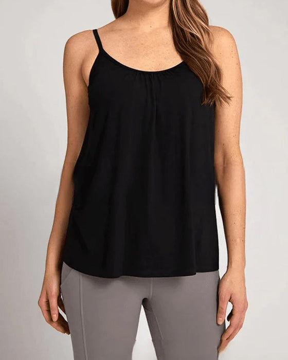 Tanktop med indbygget BH