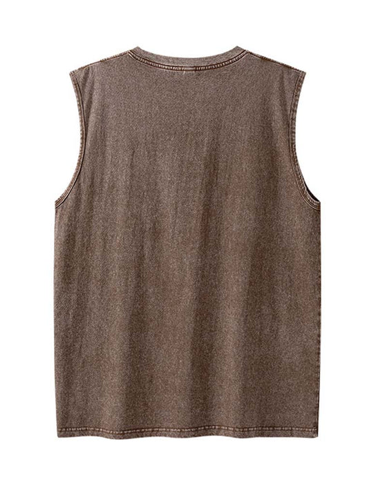 Tank Top Mode Løs Hip Hop