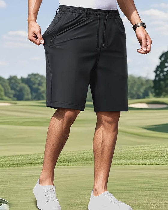 Shorts Elastisk Talje Snørebånd Herre