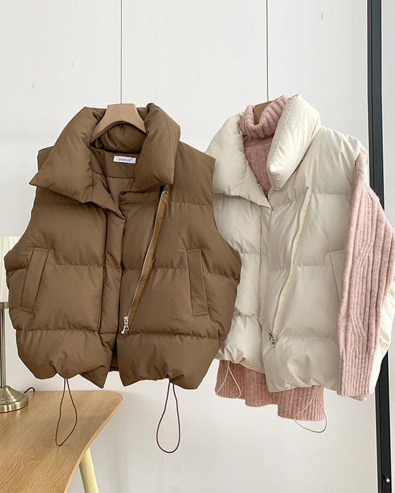 Ensfvarvet vatteret vest