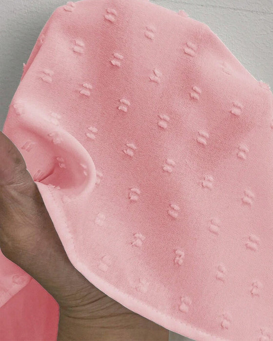 Bluse En-skulder Blonder 3D-blomst