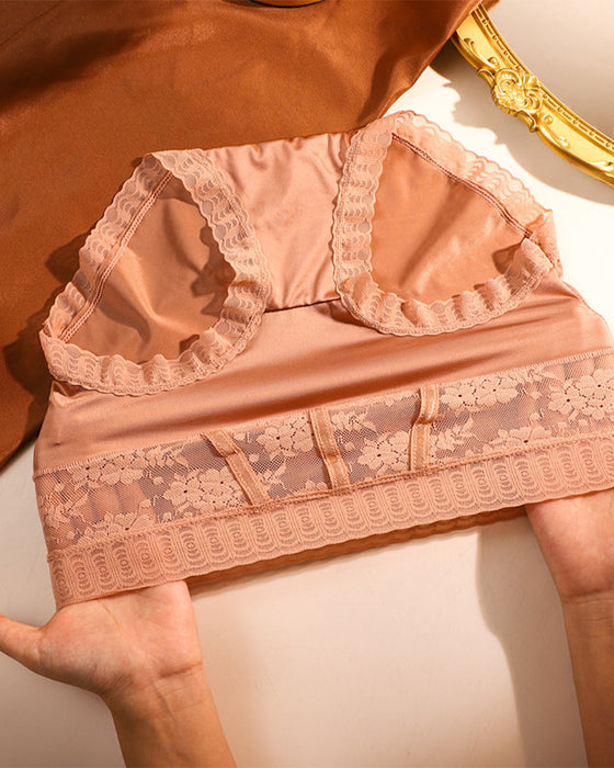 Højtaljede Blonde Trusser Til Kvinder