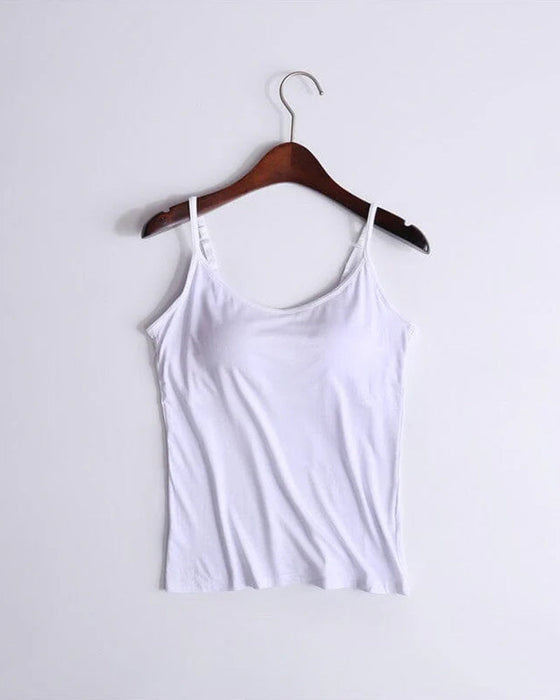 Tanktop med indbygget BH