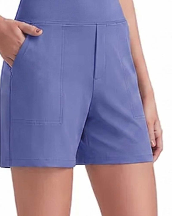 Shorts Høj Talje Atletisk Løb