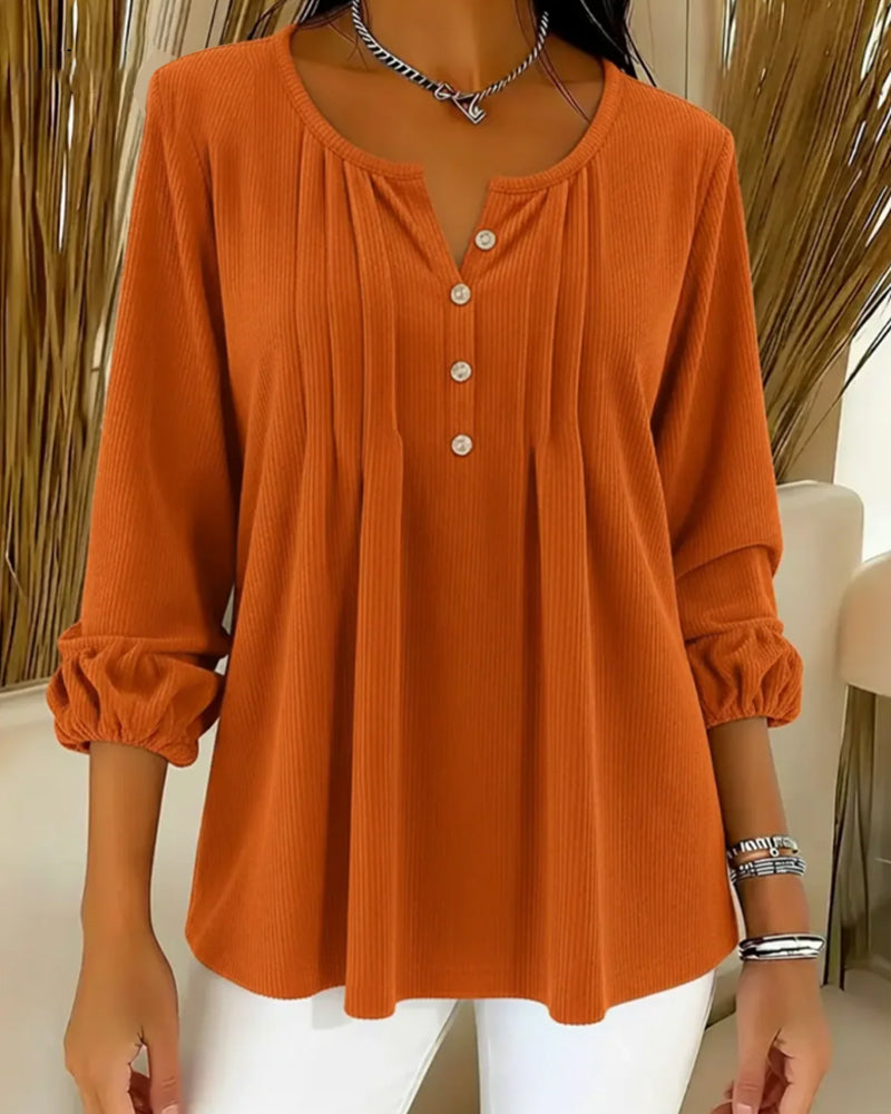 Top Med Knapper Løs Afslappet