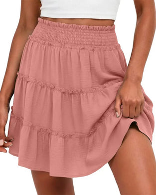 Underdel Elastisk Talje Med Indbyggede Shorts