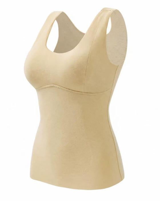 Tanktop Ensfarvet Termisk