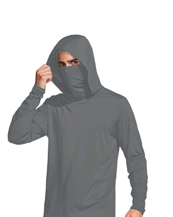Herre Hoodies Ventileret Hurtigtørrende Hoodie Sol