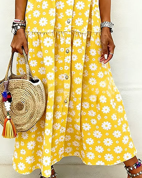 Kjole Tusindfryd V-hals