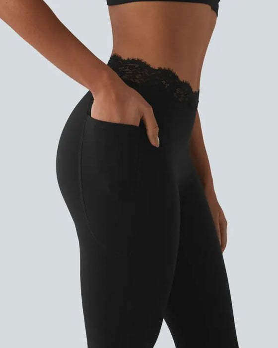 Bukser Blonde Talje Let Udvidet Yoga