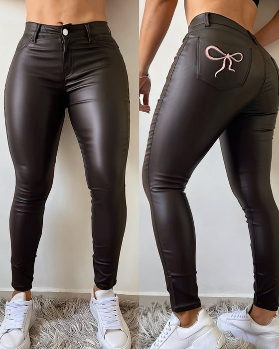 Leggings Sorte Stilfulde Stretch