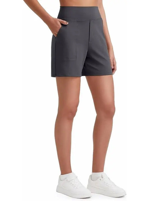 Shorts Høj Talje Atletisk Løb