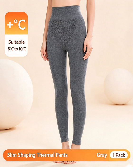 Leggings Enfarvet Høj Talje
