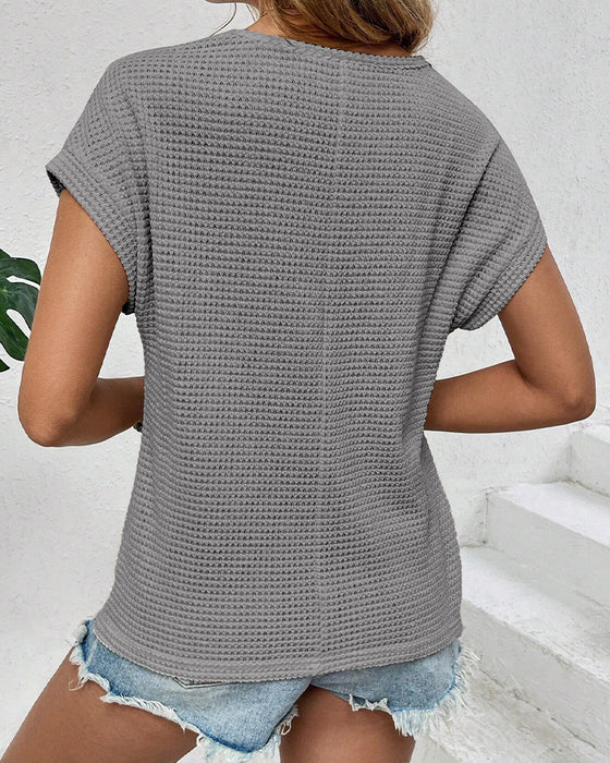 T-Shirt Raglan Net Hul Ud Åndbar