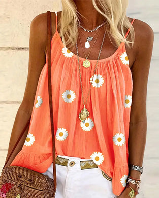Cami Top Camisole Trykt