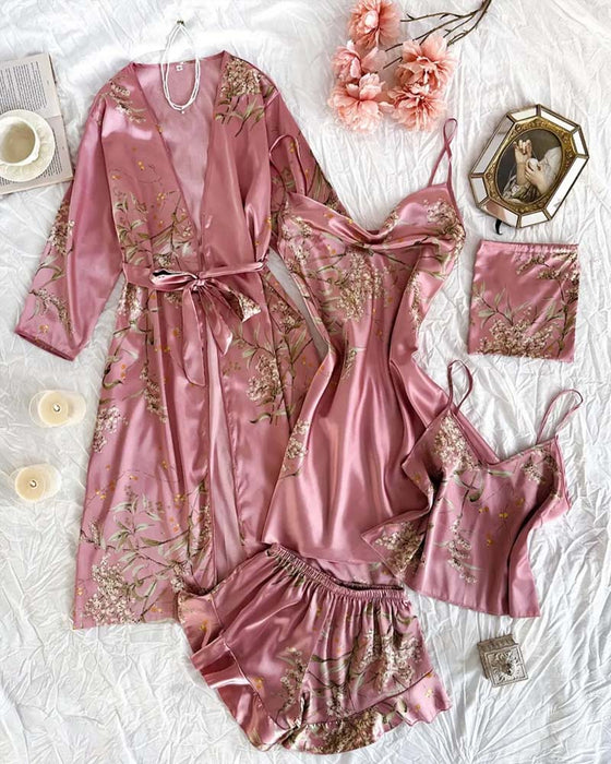 Sæt Loungewear Tryk Casual