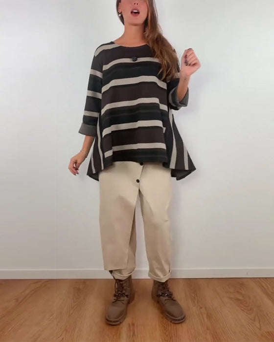 Bukser Designer-Stil Uregelmæssigt Snit Gulerod