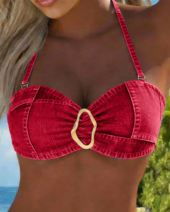 Bikini Seler Metalspænde To-Delt