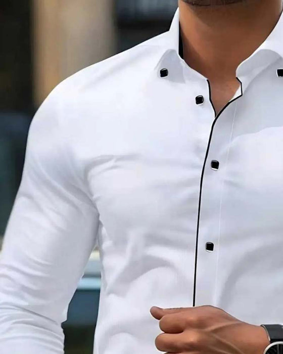 Skjorte Business Slim-Fit Langærmet
