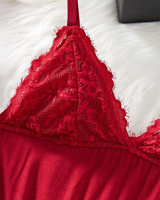 Lingeri Sexy Dyb V-Udskæring