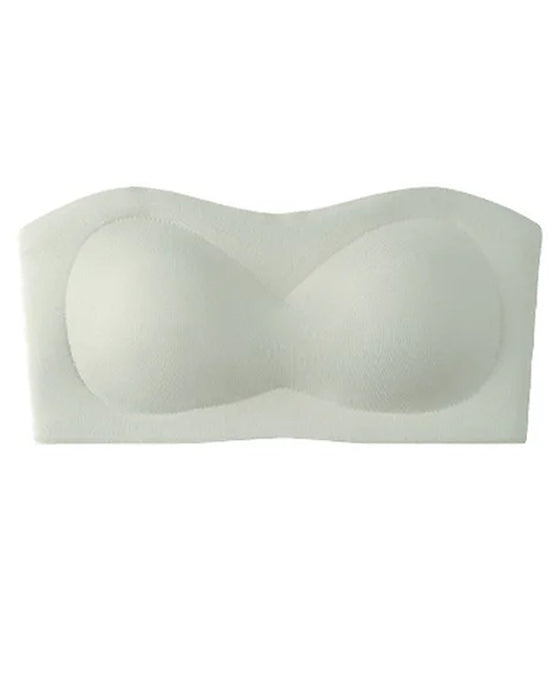 Bh Stropløs Ensfarvet Push-Up