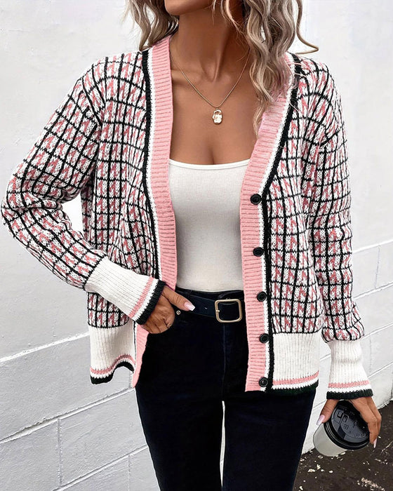 Cardigan Vintage Ternet Knapstolpe