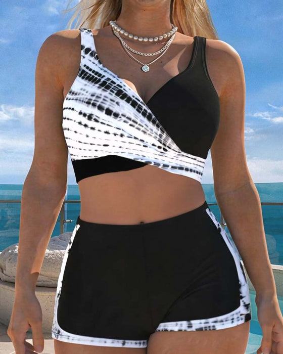 Bikini Kryds Tryk Boxershorts