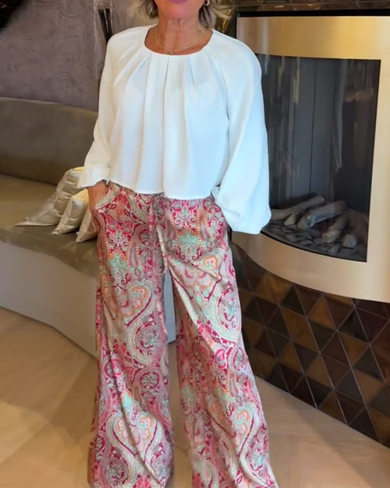 Bluse Fransk Puffærme Kort