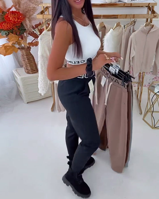 Bukser Mavekontrollerende Og Hoftefremhævende Slim