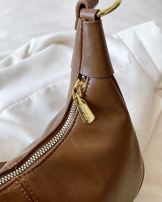 Taske Vokset Læder Armhule