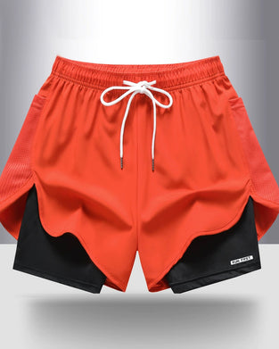 Shorts Åndbar Hurtigtørrende Dobbeltlag