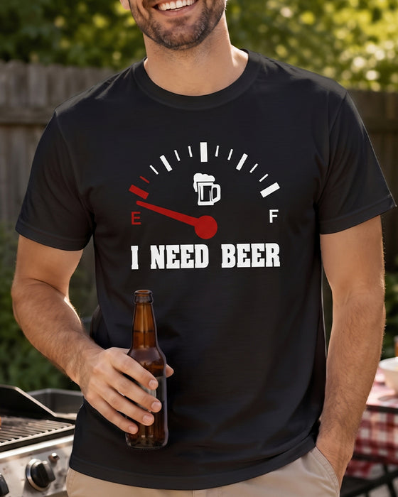 T-Shirt Herre Timeglas Tryk