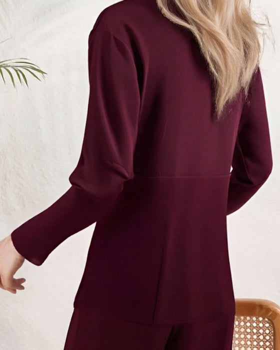 🍂Efterårstilbud💕Dame-sæt i flere farver – hyggeligt og komfortabelt