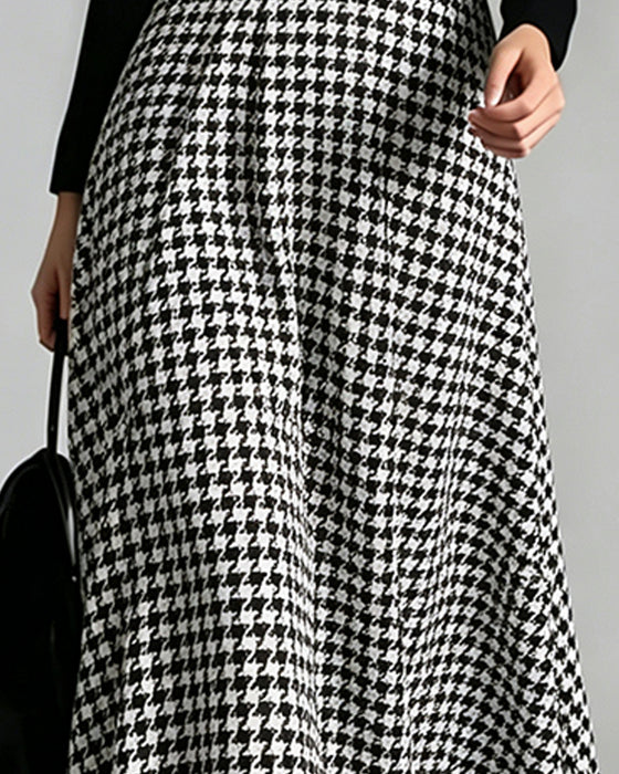 Kjole Patchwork Lang Ærme