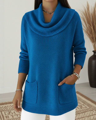 Pullover Halskrage Langærmet