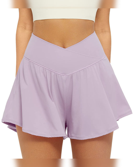 Shorts Med Høj Talje Ensfarvet