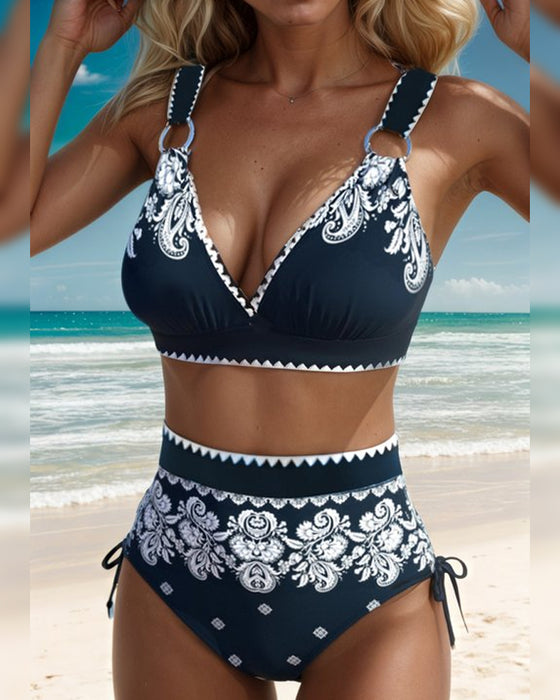 Bikini Trykt Retro
