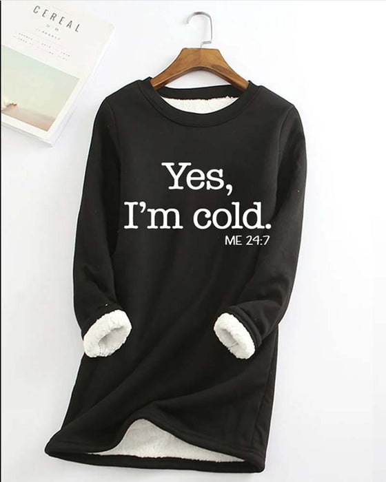 Fleeceforede fritidsbukser med skrift