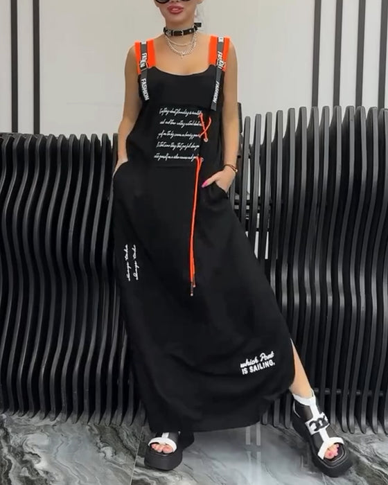 Kjole Ærmeløs Personlig Bogstavtryk