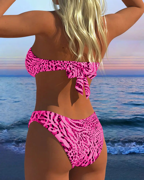 Badedragt Sexet Leopardprint To-Del