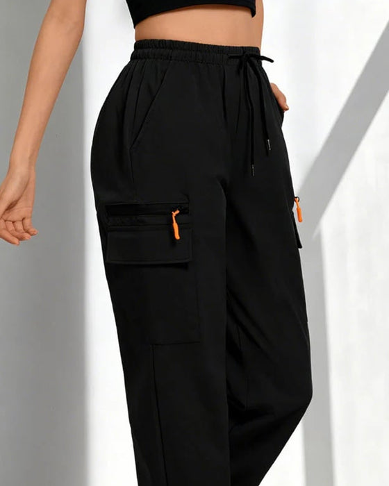 Pants Snor Løs Casual Cargo