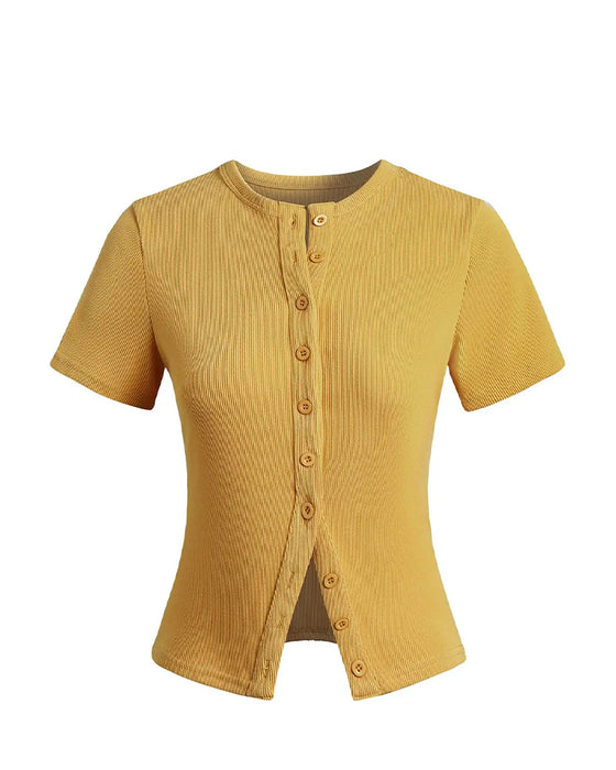 Kort Skulderfri Cardigan