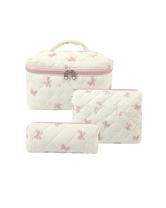 Tredelt kosmetiktaske sæt