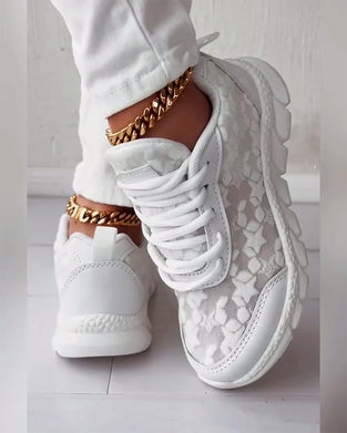 Mønstrede åndbare sneakers (Flere farvevarianter)